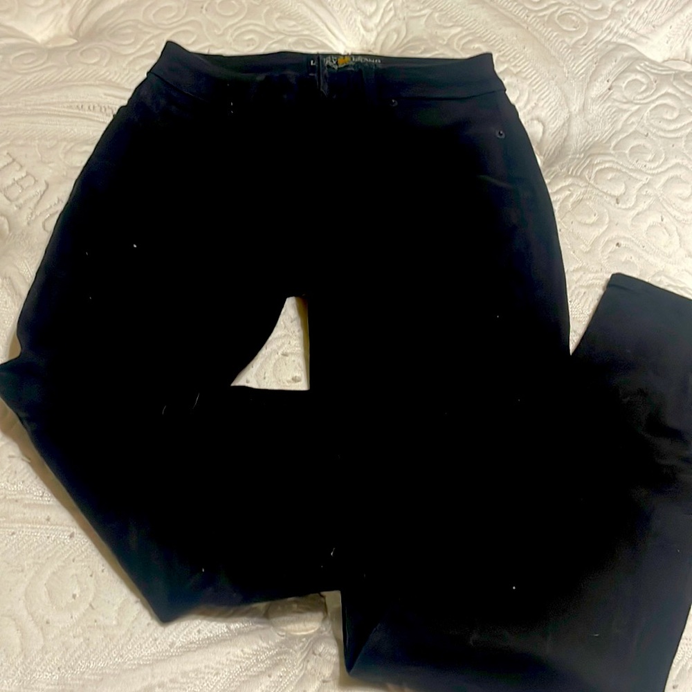 Lucky brand Sasha super skinny black denim jeans